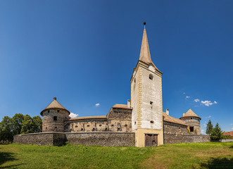 Medieval fortified castle