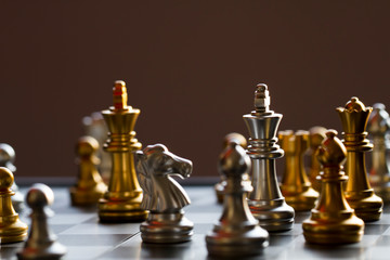 Chess, confrontation and competition, victory and defeat