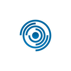 Circle logo icon design vector template