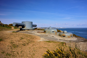 This Differential Rangefinder at Noirmont Point in Jersey Was Part of Battery Lothringen in WW2