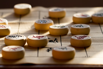 Chinese chess, confrontation and competition
