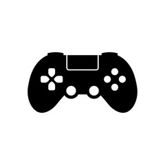 Gamepad Icon in trendy flat style isolated on white background. Game symbol for your web design, UI. Vector illustration, EPS10.