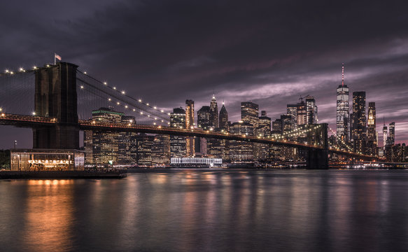 Die Brooklyn Bridge, gehört wohl zu den bekanntesten Brücken der Welt. © Andre Peter Krause