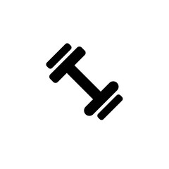 Gym fitness symbol icon vector 