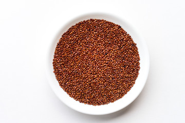 Red Quinoa in a Bowl