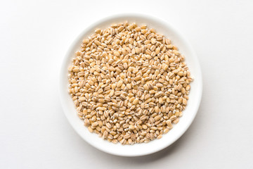 Pearled Barley in a Bowl