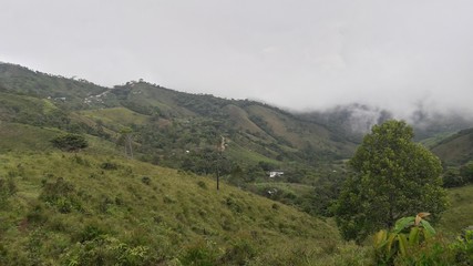 view of mountains