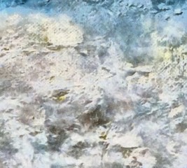 Macro detailed splashes and strokes of oil brush on paper. Simple colorful bright pattern. Old vintage rough texture. HQ design pattern. Shape close up painting.