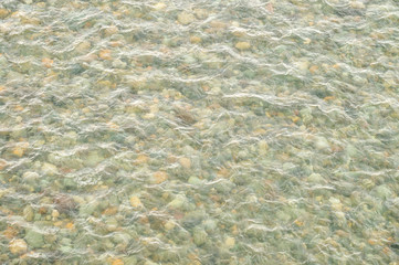 河口付近の水面のテクスチャ