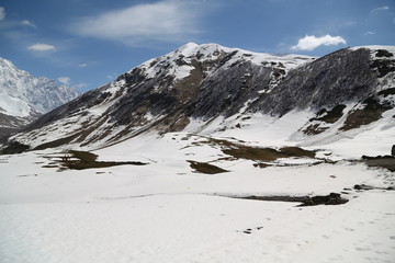  the mountain  in the caucasian land