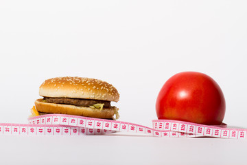 Junk food and healthy food