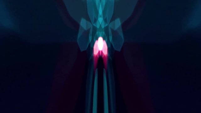 Abstract Cyberspace Animation Background, Loop, 4k