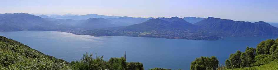 Lago Maggiore von oben