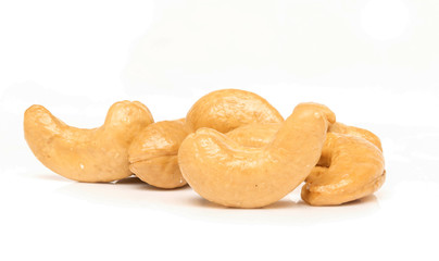 Cashews nut isolated on white background