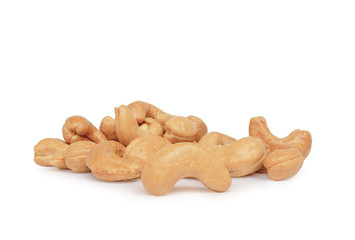 Cashews nut isolated on white background