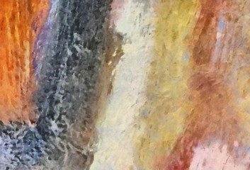 Abstract art grunge texture background. Dirty pattern for graphic design. Creative painting wallpaper. Vintage oil painting on canvas. Simple close up backdrop.