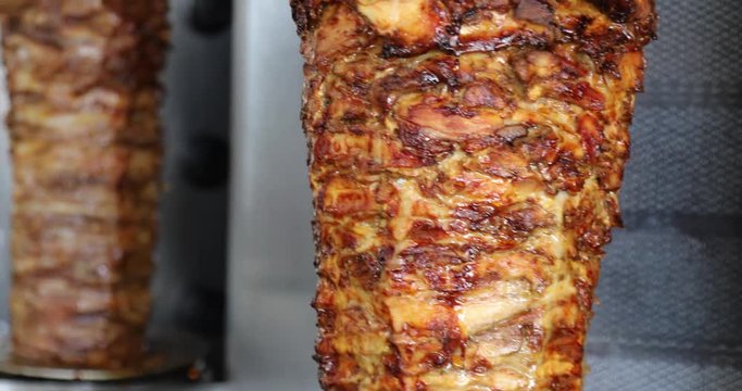 Greek gyros souvlaki