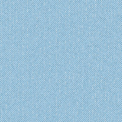 Light blue denim seamless pattern. Vector background - 277197399