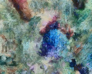 Abstract watercolor background. Hand drawn scratched grunge unusual texture. Custom design pattern. Digital painting oil artwork.