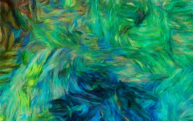 Abstract watercolor background. Acrylic design elements. Fashion pattern texture. Fantasy style artistic graphic painting. Creative desktop wallpaper.