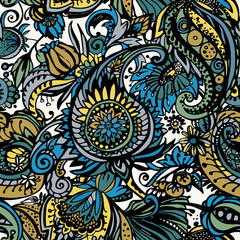 Textile Paisley pattern