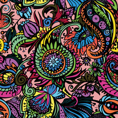 Textile Paisley pattern