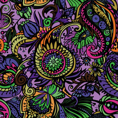 Textile Paisley pattern