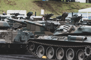Naklejka premium 陸上自衛隊の戦車