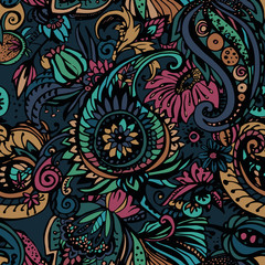 Textile Paisley pattern