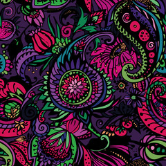 Textile Paisley pattern