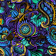 Textile Paisley pattern