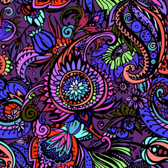 Textile Paisley pattern