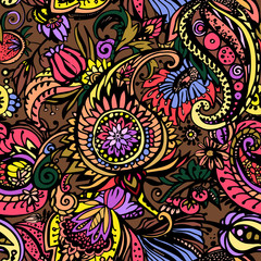 Textile Paisley pattern