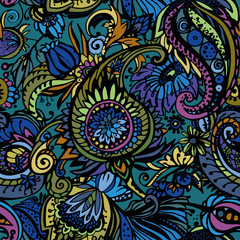 Textile Paisley pattern