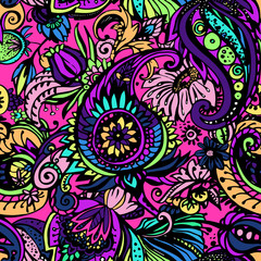Textile Paisley pattern