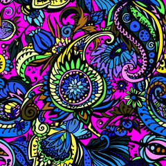 Textile Paisley pattern