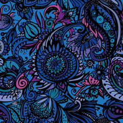 Textile Paisley pattern