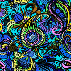 Textile Paisley pattern