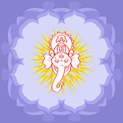 Ganesha The Lord Of Wisdom Design