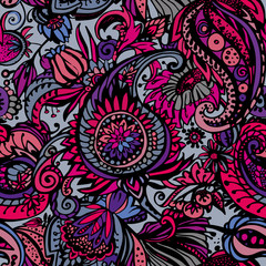 Textile Paisley pattern