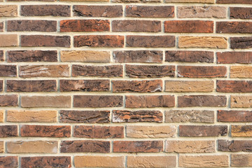 Background of old vintage brick wall