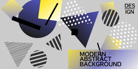 Geometric abstract background.