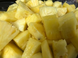 slices of pineapple