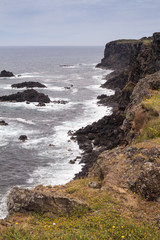 Shore in the north of Sao Miguel, Azores