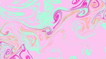 Fototapeta na wymiar Magic space texture, pattern on pink background, looks like colorful smoke and fire