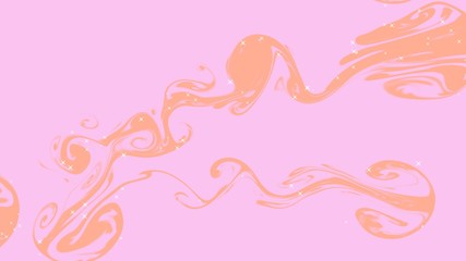 Magic space texture, pattern on pink background, looks like colorful smoke and fire