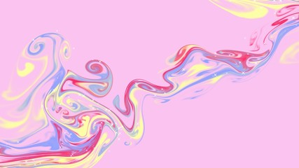 Magic space texture, pattern on pink background, looks like colorful smoke and fire