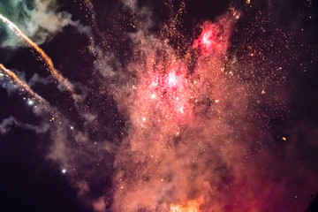 Firework in Tivoli, Copenhagen