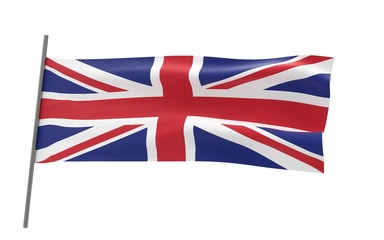 Fototapeta na wymiar Flag of The United Kingdom