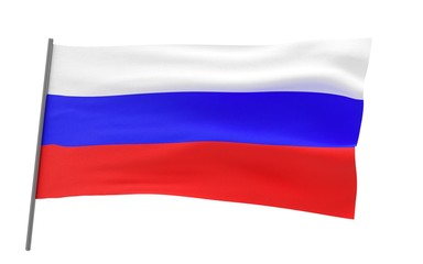 Fototapeta premium Flag of Russia